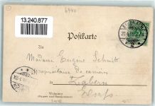 36179 W6440 Bebra 1898 Mondschein Nürnberger Straße