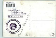 W1000 Kreuzberg Ansichtskarten Ausstellung aus der Sammlung von Günter Jechow in Amerika-Gedenkbibliothek AK - Geschichte 1977