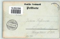 17192 O2060 Waren 1901 Gebrauchsspuren Güstrower Straße