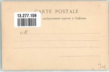 Capelleri d`Auteuil Nougat Montelimar Denizard Karikatur sign. Orens Motiv Frankreich 1902 Künstlerkarte