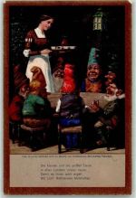 Kathreiner Malzkaffee Märchen Schneewittchen AK Kaffeewerbung 1915