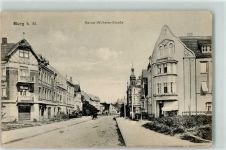 39288 O3270 Burg b Magdeburg 1915 - Kaiser Wilhelm-Straße