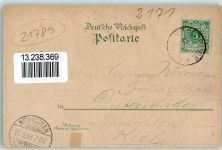 21789 W2177 Dobrock 1898 Gebrauchsspuren Waldschlösschen Pavillon Ruderboot Lithographie