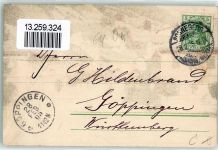 96515 O6400 Sonneberg , Thür 1905 - Breitestraße