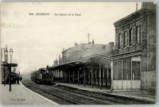 59460 Jeumont 1915 - Les Quais de la Gare Bahnhof Eisenbahn