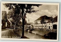 88299 W7970 Leutkirch im Allgäu Foto AK Eschachpartie