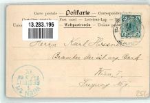 4753 Zahra 1905 Lithographie Campo S.Simeone Passepartout