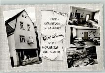 35315 W6313 Homberg Ohm - Cafe-Konditorei Karl Born Gaststube Kuchentheke