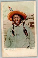 Chief Lone Wolf Verlag Selige, St. Louis Indianer 1900