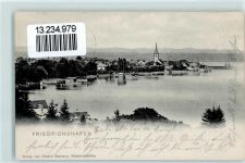 W7990 Friedrichshafen Konstanz-Bregenz Schiffspost Kurs 74 - 16.8.1903 Bodenseeschiffspoststempel
