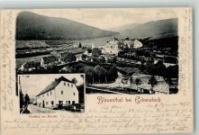 08309 O9401 Blauenthal , Stadt Eibenstock 1898 - Gasthof zur Forelle AK