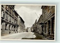 74564 W7180 Crailsheim Gebrauchsspuren Karlstraße Foto AK