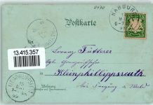 92507 W8470 Nabburg 1899 - Marktplatz Marhntor Obertor