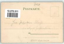 82335 W8137 Assenhausen , Starnberger See Künstlerkarte Rottmanns Höhe Starnberger See Bismarckdenkmal sign. H. Deuchert