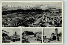 87634 W8953 Ebersbach , Kr Marktoberdorf Gebrauchsspuren Pfarrkirche St. Martin