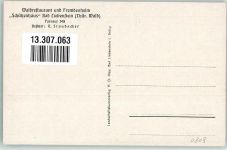 36448 O6202 Bad Liebenstein - Gasthaus Schützenhaus Gartenwirtschaft