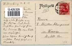19243 O2823 Wittenburg , Meckl - Bahnhofstraße