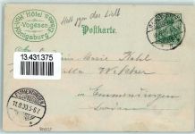 Orschwiller Orschweiler Hoh Königsburg Eisenbahn D.R.G.M. 88690 HGL, Verlag Meteor Lithographie
