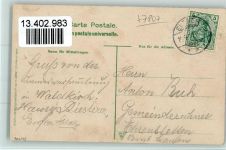 79215 W7807 Elzach 1911 - Restaurant v. Karl ERhardt, Panorama AK