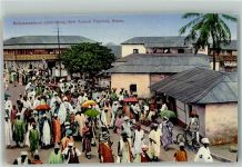 Accra Foto AK Tracht Mohammedans celebrating ther Annual Festival
