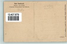 32602 W4973 Bad Seebruch 1918 - Pension, Kurhaus, Badehaus AK