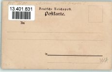 78462 W7750 Insel Mainau 1898 Lithographie Gasthaus, Kutsche, Insel AK