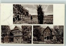30938 W3001 Fuhrberg - In der Heide Gasthof Zum Deutschen Hause Inh. Wili Walter Pension Garms