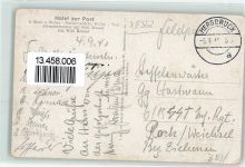 91217 W8562 Hersbruck - Gasthaus Zur Post Willi Reisser
