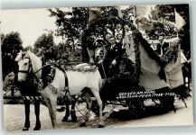 38723 W3370 Seesen , Harz 1928 Privatfoto AK 500 Jahr-Feier 1928 Festwagen