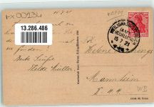 69253 W6901 Heiligkreuzsteinach 1921 Künstlerkarte