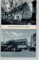 01855 O8361 Hinterhermsdorf Foto AK Lebensmitel-Geschäft Karl Steglich