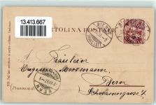 22100 Como 1898 Lithographie La Tremezzina Lac de Como Esel mit Körben