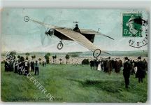 Aeroplane Esnault-Pelterie AK Flugwesenpionier 1907 Karte beschädigt