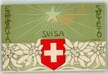 Esperanta Societo Svisa Edelweiß sign A. Haller Esperanto