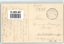 29348 W3106 Eschede 1917 - Gasthaus zum Bahnhof Pferdekutsche Emailleschild MAGGI