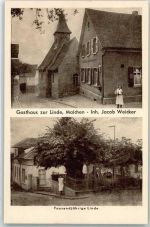 64342 W6104 Malchen - Gasthaus zur Linde Tausendjährige Linde