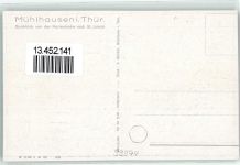 99974 O5700 Mühlhausen , Thür - Durchblick Marienkirche nach St. Jakobi