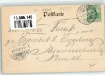 14929 O1701 Marzahna 1903 - Waldgasthaus Friedenthal Gartenwirtschaft Fahradfahrerin Ort lt. Stempel