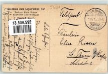 56299 W5401 Kobern-Gondorf 1915 - Stammburg v. d. Leyen Gasthaus Ort lt. Stempel