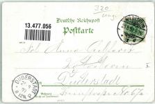 31832 W3213 Eldagsen , Deister 1897 Lithographie Gasthaus Holzmühle Wasserfall