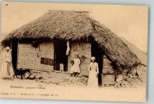 Barbados - Labourers Cottage Hütte Ziege