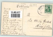 46395 W4290 Bocholt 1907 - Bahnpost Cosfeld Zug 22.4.07 Nord Straße