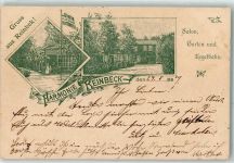 21465 W2057 Reinbek 1897 - Gasthaus Harmonie Vorläufer