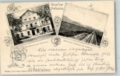 83395 W8228 Freilassing 1908 - Hotel-Restaurant Foeckerer