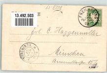 83395 W8228 Freilassing 1908 - Hotel-Restaurant Foeckerer