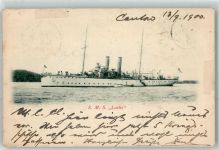 Guangzhou 1900 - S.M.S. Luchs Canton Ort handschriftlich