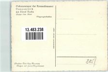 86609 W8850 Donauwörth - Fliegeraufnahme Oekonomiegut der Kronenbrauerei m. Hotel Krebs