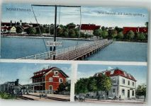 88149 W8993 Nonnenhorn - Landungssteg Strand Bahnhof Gasthaus
