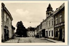 3233 Kilb Foto AK Straße Geschäft