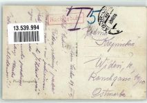 Tábor Tabor Foto AK Nachgebühr Ort lt. Stempel